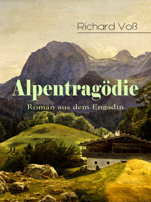 cover image of Alpentragödie--Roman aus dem Engadin